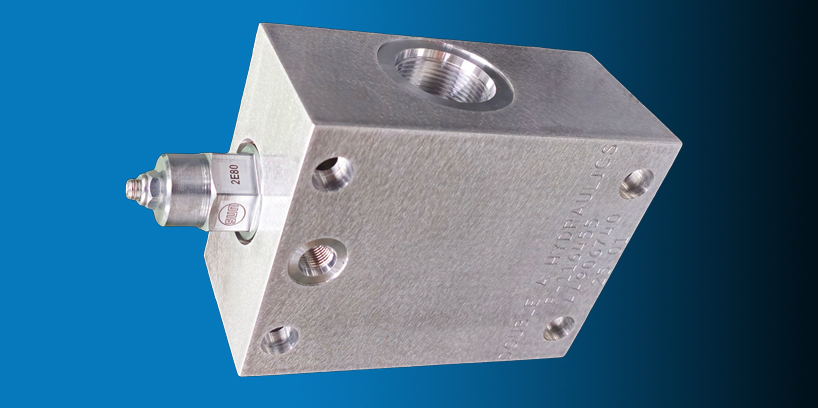 QSA-185 Vented, Counterbalance Valve series by Double A Hydraulics