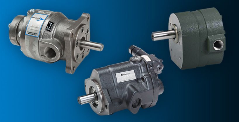 Hydraulic gear pumps by Double A Hydraulics for industrial and mobile hydraulic systems